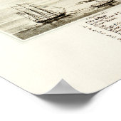 Kaart van Portsmouth, New Hampshire in Poster 1877 (Hoek)