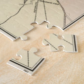  kaart van Portsmouth NH (1877) Legpuzzel (Zijkant)