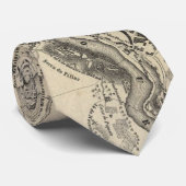  kaart van Portugal (1835) Stropdas (Opgerold)