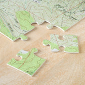 Kaart van Prescott Arizona (1973) Legpuzzel (Zijkant)