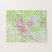 Kaart van Prescott Arizona (1973) Legpuzzel (Horizontaal)