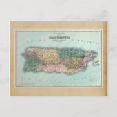 kaart van Puerto Rico (Voorkant)