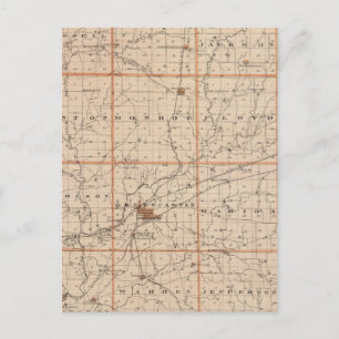 Kaart van Putnam County