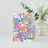 Kaart van Queens New York (Staand voorkant)