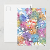 Kaart van Queens New York (Voorkant / Achterkant)