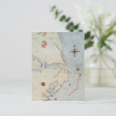 Kaart van Raleigh's Virginia (Staand voorkant)