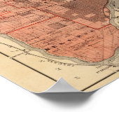 Kaart van Ramsey County, Minnesota Poster (Hoek)