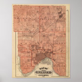 Kaart van Ramsey County, Minnesota Poster (Voorkant)
