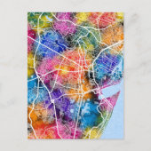 Kaart van Recife Brazilië (Voorkant)