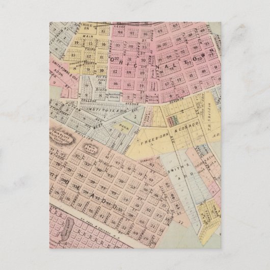 Kaart van Red Wing, Goodhue County, Minnesota (Voorkant)