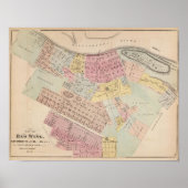 Kaart van Red Wing, Goodhue County, Minnesota Poster (Voorkant)