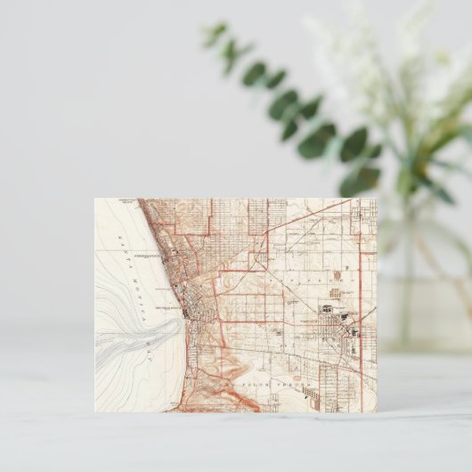  kaart van Redondo Beach & Torrance CA (1934) (Staand voorkant)