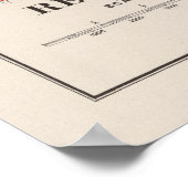  kaart van Regina Saskatchewan (1915) Poster (Hoek)