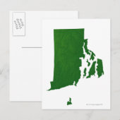 Kaart van Rhode Island 2 (Voorkant / Achterkant)