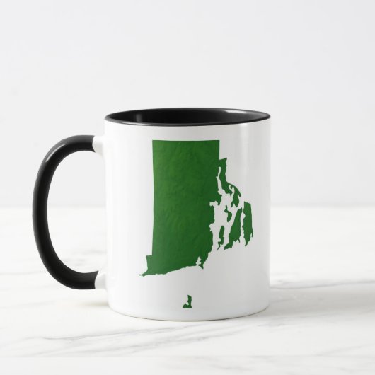 Kaart van Rhode Island 2 Mok (Links)
