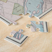  kaart van Richmond VA (1901) Legpuzzel (Zijkant)