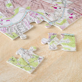  kaart van Roanoke Virginia (1963) Legpuzzel (Zijkant)