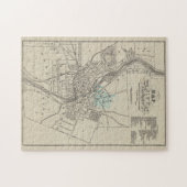  kaart van Rochester NY (1838) Legpuzzel (Horizontaal)