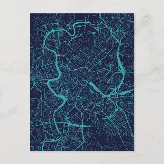 Kaart van Rome (Voorkant)