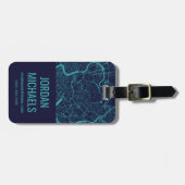 Kaart van Rome Bagagelabel (Voorkant horizontaal)