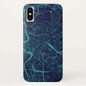 Kaart van Rome Case-Mate iPhone Case (Achterkant)