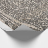  kaart van Rome Italië (1652) Cadeaupapier (Hoek)