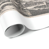  kaart van Rome Italië (1652) Cadeaupapier (Rol Hoek)