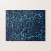 Kaart van Rome Legpuzzel (Horizontaal)