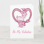 Kaart van roze geit (Voorkant)