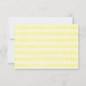 Kaart van RSVP, vers en bijtend lemon Wedding RSVP (Achterkant)