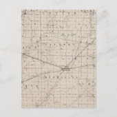 Kaart van Rush County (Voorkant)