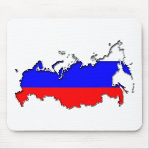 Kaart van Rusland Muismat