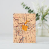  kaart van Sacramento California (Staand voorkant)