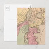  kaart van Salem Massachusetts (1871) (Voorkant / Achterkant)