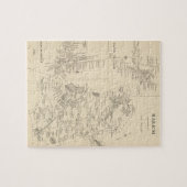  kaart van Salem Massachusetts (1892) Legpuzzel (Horizontaal)