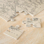  kaart van Salem Massachusetts (1892) Legpuzzel (Zijkant)