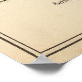  kaart van Salem Massachusetts (1892) Poster (Hoek)