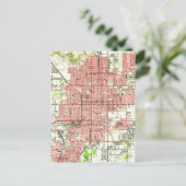  kaart van San Bernardino California (1954) (Staand voorkant)