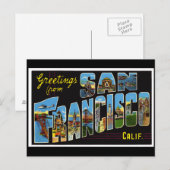 Kaart van San Francisco (Voorkant / Achterkant)