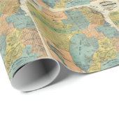 kaart van San Francisco (1890) Cadeaupapier (Rol Hoek)