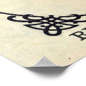  kaart van San Francisco (1890) Poster (Hoek)