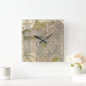  kaart van San Francisco (1932) Vierkante Klok (Huis)