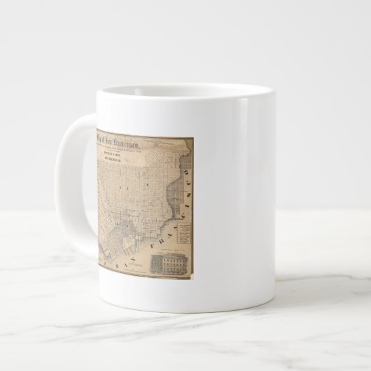Kaart van San Francisco Grote Koffiekop (Links)