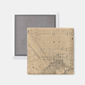 Kaart van San Francisco Magneet (Voorkant / Achterkant)