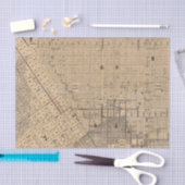 Kaart van San Francisco Tissuepapier (Craft)