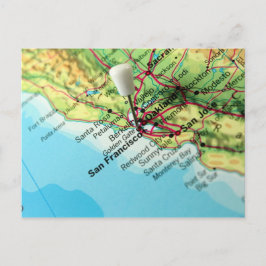 Kaart van San Francisco, Verenigde Staten