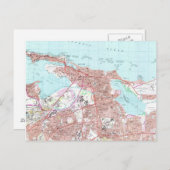  kaart van San Juan Puerto Rico (1969) (Voorkant / Achterkant)