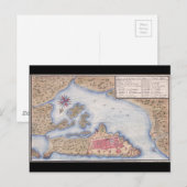 Kaart van San Juan Puerto Rico uit 1770 (Voorkant / Achterkant)