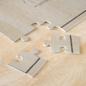  kaart van Santa Ana CA (1907) Legpuzzel (Zijkant)