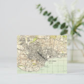  kaart van Santa Barbara California (1944) (Staand voorkant)